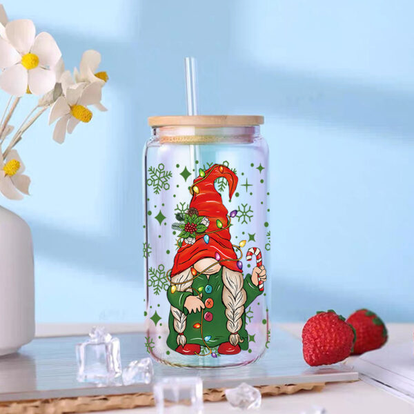Wholesale New Christmas UV Cup sticker crystal logo pattern 23 cmX11cm in stock