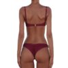 Wholesale 2022 swimwear wholesale European and American solid color bikini strap women three-int sexy swimsuit