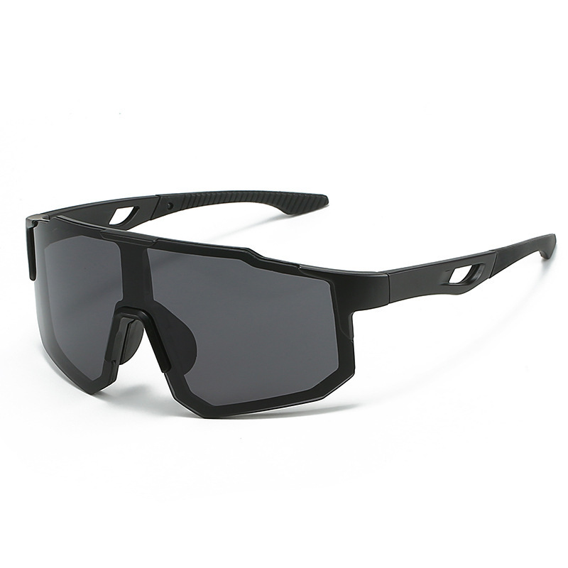 Wholesale New Cross-border Outdoor Srts Sunglasses 9337 Large-frame Integrated Riding Windshield Glasses Fishing iving Sunglasses