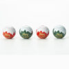Wholesale 10pcs/pack Christmas Wooden Beads Colorfulful Wooden Beads