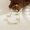 Ig Style Classic Style Round Copper 18k Gold Plated Bracelets In Bulk