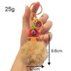 Wholesale Plush pendant cute keychain