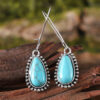 Wholesale Bohemian Turquoise Drop Earrings