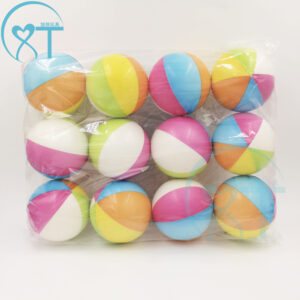 Six-color Macaron beach ball 【Customize] / 6.3cm