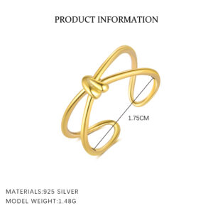 K2044-gold color / Adjustable opening