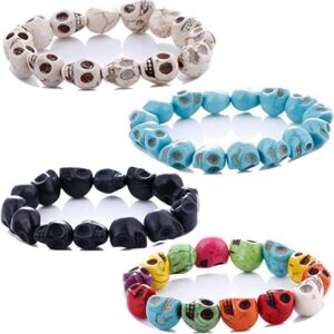 Wholesale Colorful Skull Bracelet