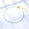 Wholesale Fashion Round Stainless Steel Women's Anklet