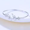 Wholesale 2025 New Style Bangle and Ring Jewelry, Minimalist Style, Ins-Style, Unique Willow Branch Design, Women's Bangle