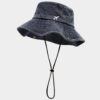 Wholesale Hong Kong Style Retro Washed Cotton Fisherman Hat Couple Fashion Old Basin Hat Jungle Adventure Mountaineering Fishing Hat Sun Protection