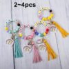 oly-de9191bd4e33599a17f9fbececb6e24f Wholesale Teacher's Day jewelry silicone bead keychain