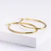 Wholesale PVD Coated Imitation Gold Heart Stainless Steel Simple Style Waterproof Non Tarnish Earrings