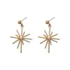 Fashion Geometric Alloy Plating Pearl Women's Earrings 1 Pair