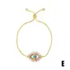 Wholesale Fashion Geometric Copper 18k Gold Plated Artificial Gemstones Bracelets In Bulk