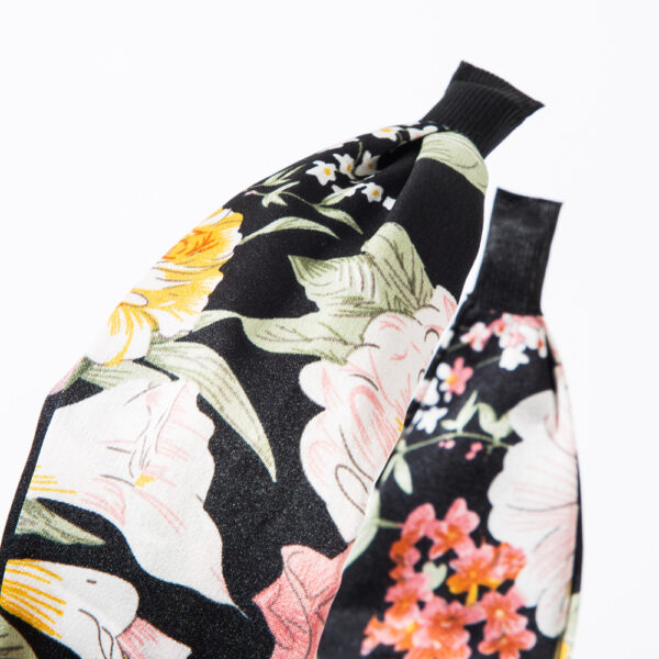 Wholesale Fashion New Bohemian Style Hair Hoop Women's Wide-brimmed Flower Fabric Headband Out-of-the-way Hair Pressing All-match Internet Celebrity Hair Accessories