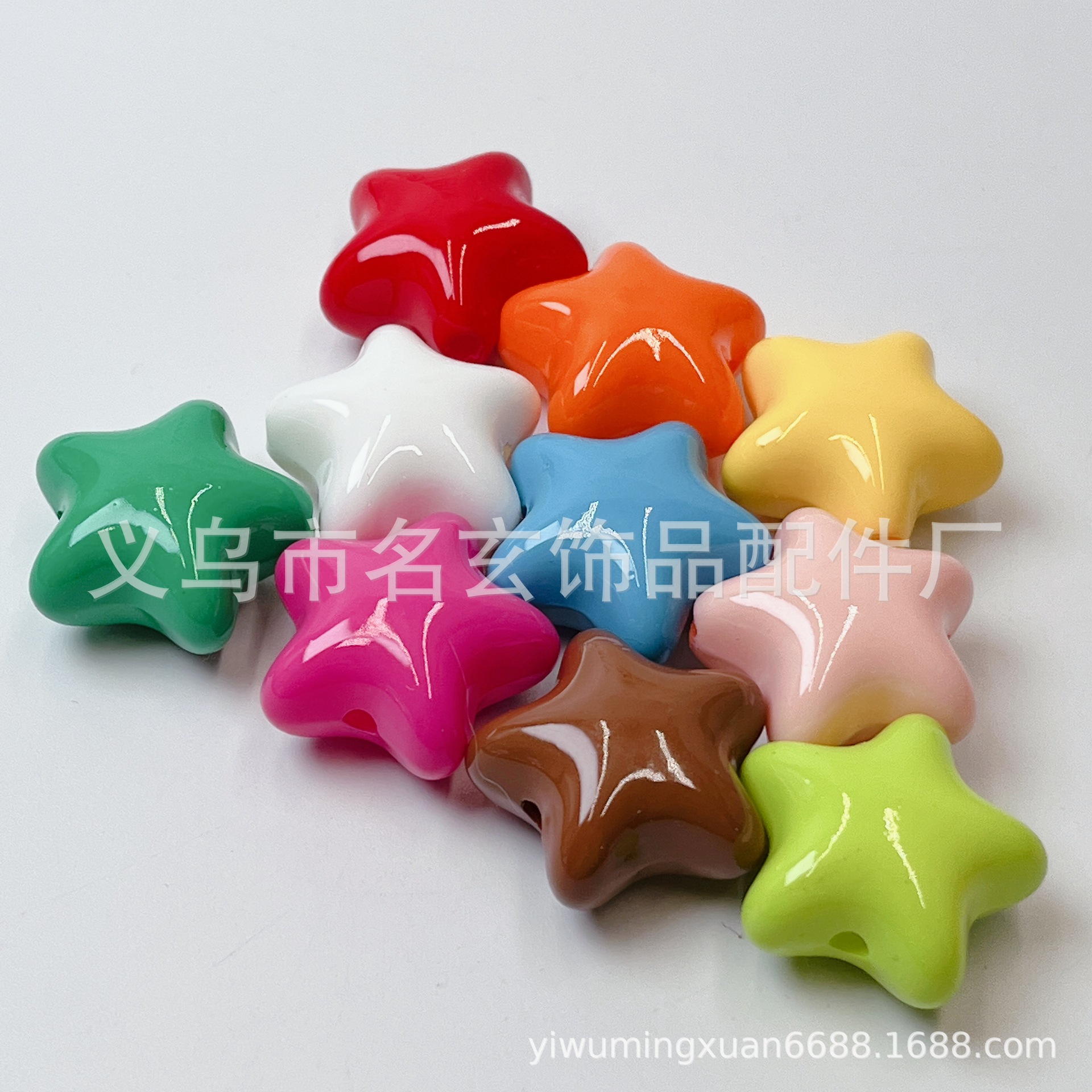 Wholesale Fat five-inted star beaded