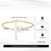 1 Piece 925 Sterling Silver Baroque Pearl Handmade Small Silver Block 14K Gold Plated Rhodium Plated Broken Silver Bracelets