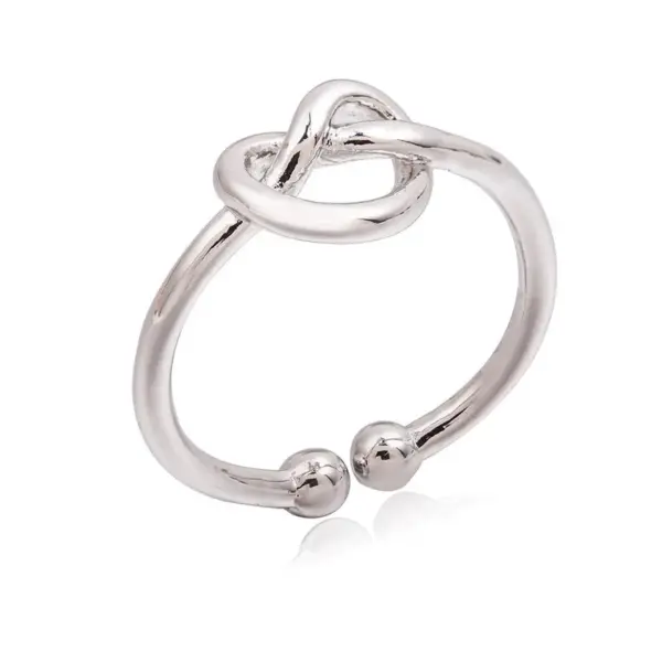 Wholesale Copper Plating Geometric No Inlaid Copper Rings
