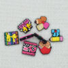 Wholesale Random 100pcs Student School Teacher's Day Beads