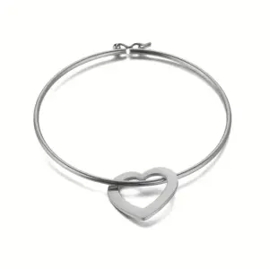 Silver / One Size / 1 Heart