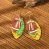 Wholesale Sports Elements Rugby Earrings