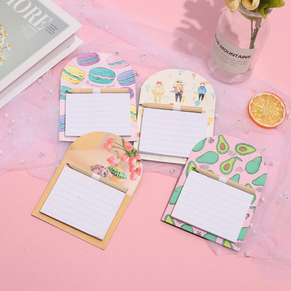 Wholesale Creative Magnetic Message Board New Colorful Small Fresh Notepad