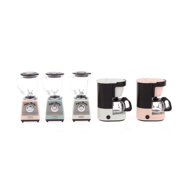 Wholesale 1:12 doll house dollhouse mini model scene food play miniature juicer coffee machine pocket