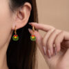 oly-df27f2082215abcd84b254bd153079e8 Wholesale Christmas bell earrings