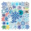 Wholesale 50pcs/pack snowflake graffiti winter small fresh DIY luggage stickers