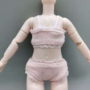 Soldier powder sling underwear 2-piece set / Height 29cm 6 cents baby underwear