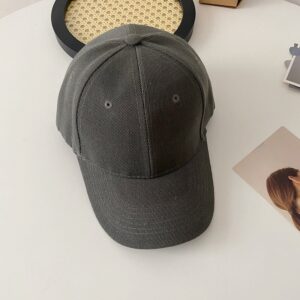 Mao Qing glossy cap-dark gray / Adjustable