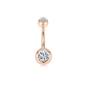 Rose Gold White Diamond