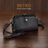Wholesale Vintage top layer cowhide leather bag small shoulder bag