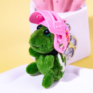 Busy and cute three-level head + turtle / Hanging lobster clasp