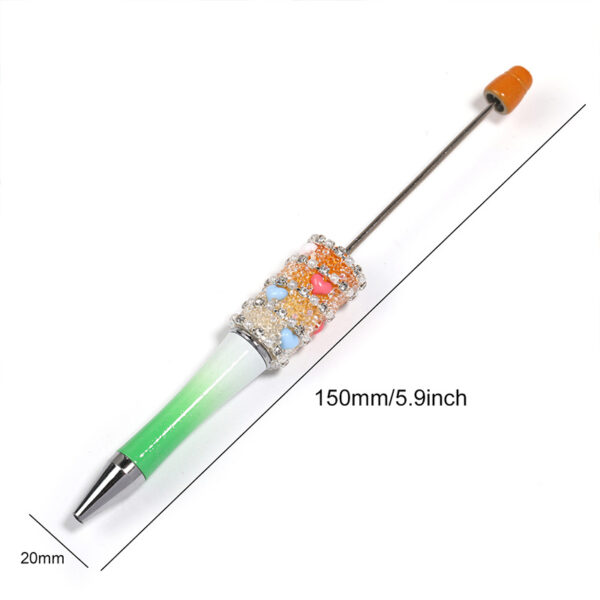 oly-dfee95641548bc2c50e12ed4041f7582 Wholesale beadable pens Flash rhinestone diy beadable pen