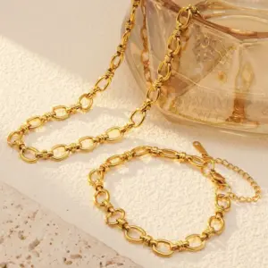 Gold / One Size / Two-Piece Set