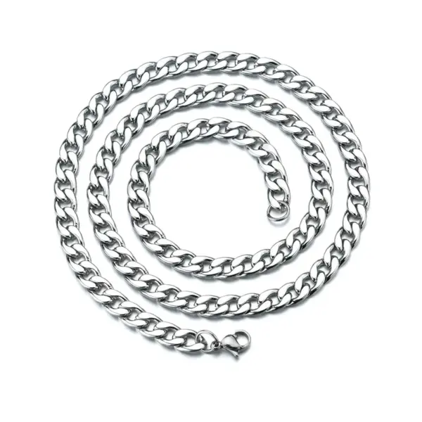Wholesale Geometric 201 Stainless Steel Simple Style Necklace