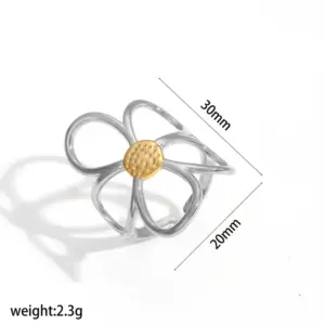 Gold and / Steel Color