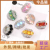 Wholesale Transparent cat's eye beaded fashion luxury beads