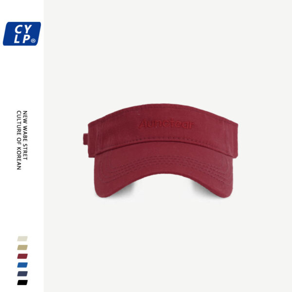 oly-e00d666746b5ba3dd9c64038863e2690 Wholesale Simple Letter Casual Street Cap Women's Summer Breathable Sunshade Empty Top Baseball Cap Fashionable Sun Protection Face-Covering Cole