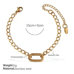 Sl304g Gold Bracelet