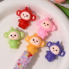 Wholesale Cartoon Teletubbies Rubber Beads DIY Beading