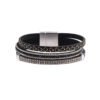 oly-e015097cd4201e217d0af529bf8f090e Wholesale Punk style magnetic buckle multi-layer wristband