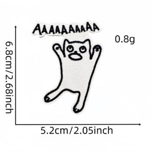 Cartoon color cloth stickers 4#