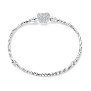 Lz45 Micro-Inlaid Peach Heart Buckle / 20cm