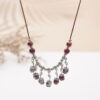oly-e037d08c03d10b4c8d5940b71d092e10 Wholesale vintage national style ceramic necklace women's long sweater chain small jewelry aessories manufacturers
