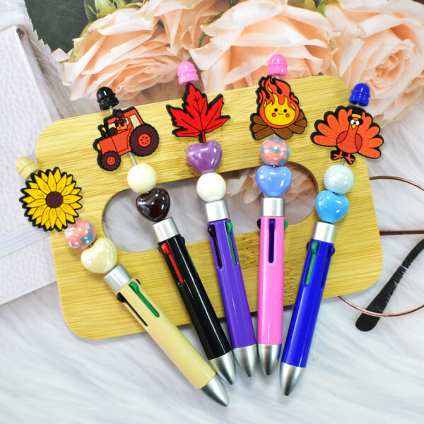 oly-e0381884b866cfb3ffa93c532d4d6366 Wholesale Thanksgiving-themed cartoon soft rubber beads