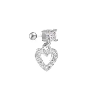 12 White K# Peach Heart 9384