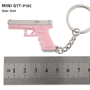 5cm mini P18C Glock HP-silver pink / Mini