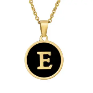Gold E (Including Chain)