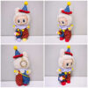 Wholesale Doll clothes, circus clown costume set, first, second and third generation universal